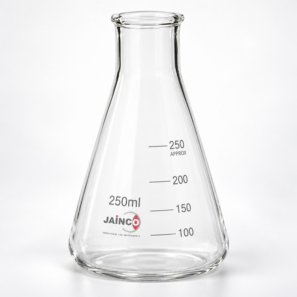 Flask Erlenmeyer Borosilicate Narrow Mouth